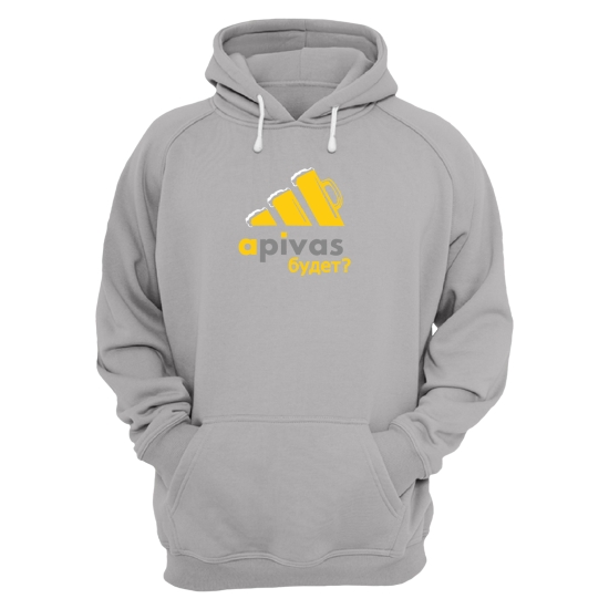 Худи оверсайз с надписью Apivas