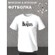 Футболка The Beatles группа Битлз лого y2k оверсайз с принтом