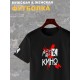 Футболка Виктор Цой Кино русский рок y2k с принтом