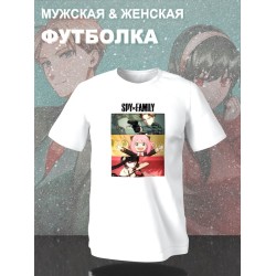 Футболка Spy X Family аниме Cемья шпиона anime merch с принтом
