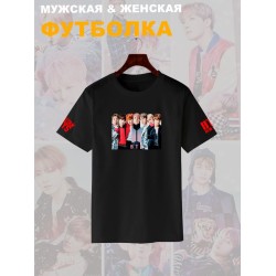 Футболка BTS Bangtan boys БТС мемберы к поп kpop кпоп с принтом