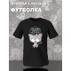 Парная футболка c котиком и кошечкой с принтом