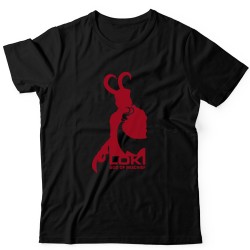 Футболка со смешным принтом Loki