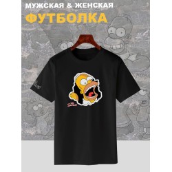 Футболка Гомер Симпсон мем Симпсоны The Simpsons с принтом