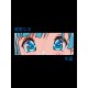 Футболка Аниме глаза девушки тян anime eyes merch с принтом