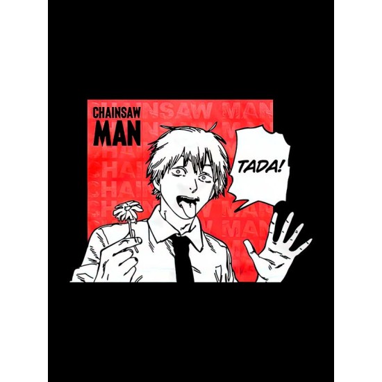 Футболка Человек бензопила Денджи Chainsaw man Denji с принтом