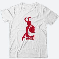 Футболка со смешным принтом Loki