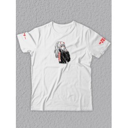 Футболкаоверсайз с принтом аниме Zero Two