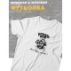 Футболка белая Король и Шут киш Лесник оверсайз панк рок