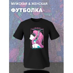 Футболка Ахегао аниме тян ahegao anime girl hentai с принтом