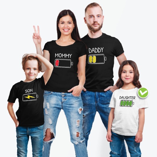 Футболки Фэмили Лук для всей семьи с принтом