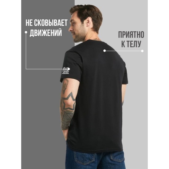 Футболка Аним оверсайзс принтом