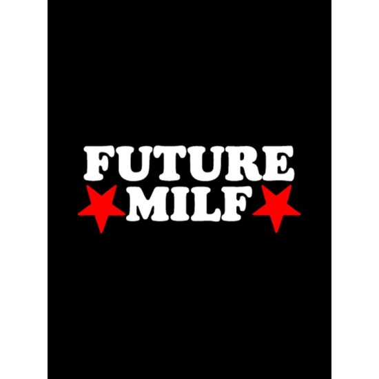 Футболка аниме тян future milf милфа y2k оверсайз с принтом