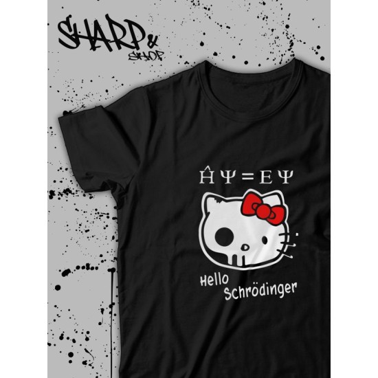 Футболка Hello Kitty Аниме Куроми оверсайз дрейн майка с принтом