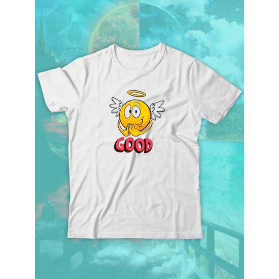 Парные футболки ангел ангелок good angel с принтом