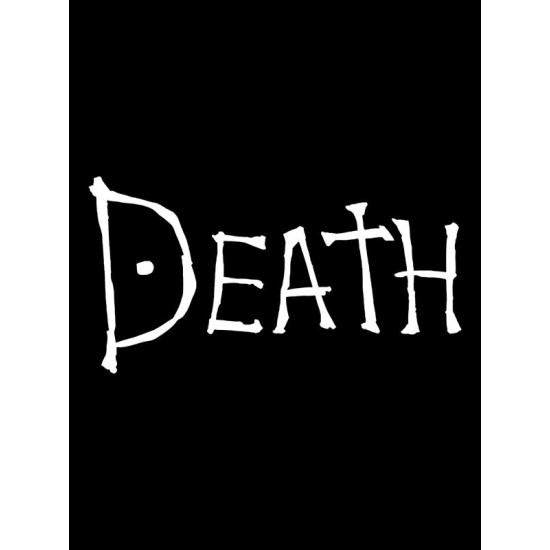 Футболка Death Note надпись Тетрадь смерти аниме zxc с принтом