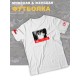 Футболка оверсайз с принтом и надписью аниме Тян манга.