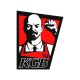 Футболка KGB Ленин СССР USSR y2k aesthetic оверсайз с принтом