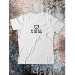 Футболка с мемом котом