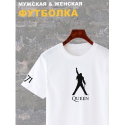 Футболка Queen Freddie Mercury Квин Фредди Меркьюри с принтом