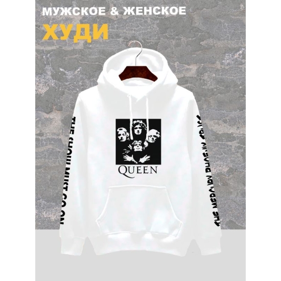 Худи оверсайз Queen рок группа