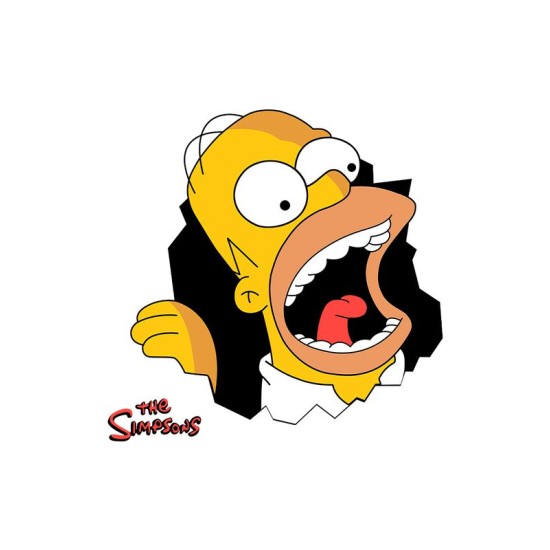 Футболка Гомер Симпсон мем Симпсоны The Simpsons с принтом