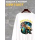 Свитшот Пивозавр just drink it мемная белая с принтом мем