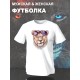Парные футболки Львица Lion с принтом