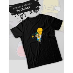 Футболка Гомер Симпсон Симсон Homer Simpson Simpsons с принтом