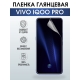 Защитная гидрогелевая пленка для смартфона Vivo IQOO PRO. Глянцевая полиуретановая плёнка на мобильный телефон, для защиты экрана.