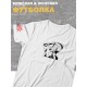 Футболка оверсайз с принтом аниме Тян самурай samurai.
