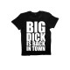Футболка с прикольной надписью Big dick