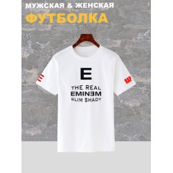 Футболка Eminem рэпер Эминем The real slim shady рэп с принтом