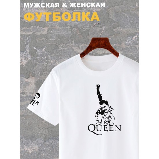Футболка Queen Квин Фредди Меркьюри Freddie Mercury с принтом