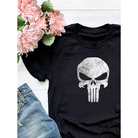 Футболка Каратель Панишер Марвел Punisher Marvel с принтом