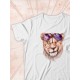 Парные футболки Львица Lion с принтом