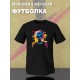 Футболка с аниме глазами тянка и эстетика с принтом каваи тян anime girl eyes graphics aesthetic kawaii kawai, черная женская и мужская прикольная андеграунд одежда кэжуал стритстайл casual y2k style.
