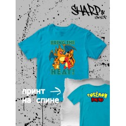 Футболка покемон чармандер pokemon аниме y2k детская