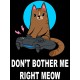 Футболка с котом геймером и надписью meow детская