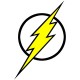 Футболка флэш и flash с молнией и супергерой y2k детская