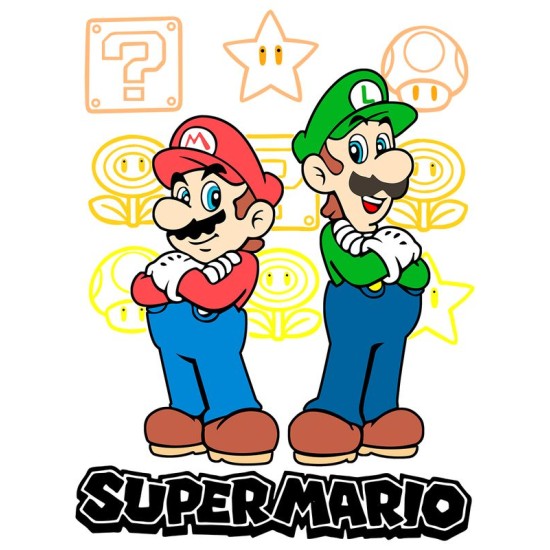 Шоппер супер марио и луиджи брос nintendo y2k детский