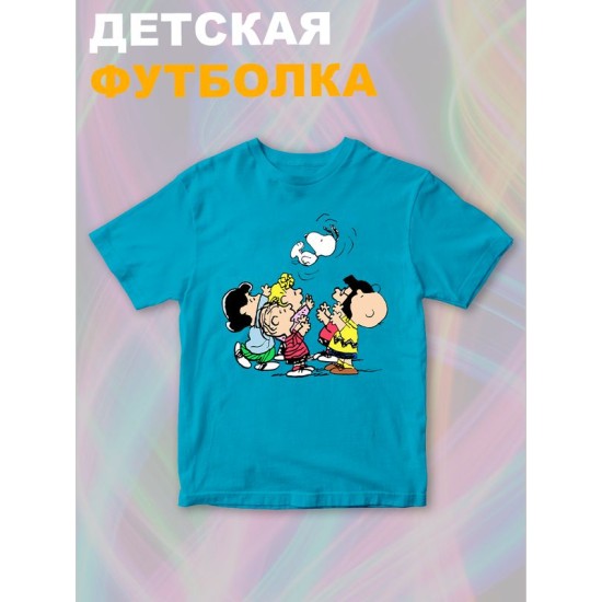 Футболка снупи Snoopy с милым принтом y2k детская