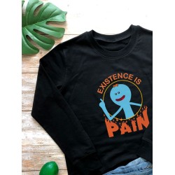 Свитшот рик и морти мем и мистер мисикс из rick and morty