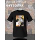 Футболка с котами Наташа вставай с принтом котиков и рисунком прикол мем эстетика cat meme aesthetic, черная женская и мужская мемная прикольная одежда кэжуал стритстайл андеграунд casual y2k style.