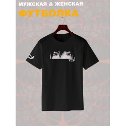 Футболка с аниме глазами и эстетика с принтом каваи кун kawaii anime boy eyes manga style aesthetic kawai, черная женская мужская прикольная андеграунд стрит стайл одежда кэжуал стритстайл casual y2k.