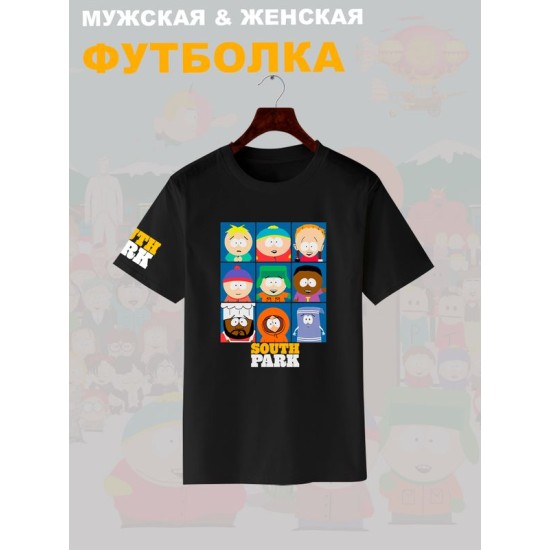 Футболка южный парк картман south park с принтом y2k