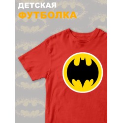 Футболка бэтмен batman и супергерой летучая мышь y2k детская