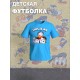 Футболка детская с принтом Скрудж Макдак из мультсериала Утиные истории для мальчика и девочки. Одежда для детей и подростков стрит стайл кежуал.