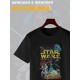 Футболка Star wars Звездные войны и Дарт Вейдер с принтом Darth Vader Звезда смерти штурмовики, черная женская мужская в подарок для папы, прикольная андеграунд одежда кэжуал, y2k underground casual.