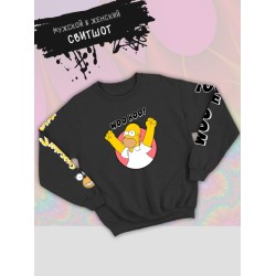 Свитшот Гомер Симпсон и мем Simpsons y2k